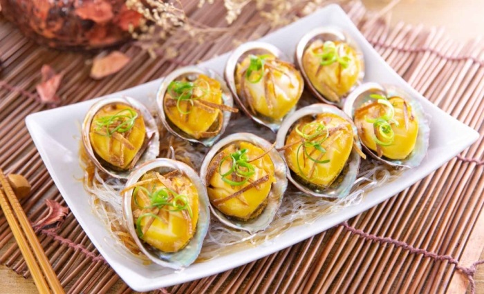 鮑魚涼拌