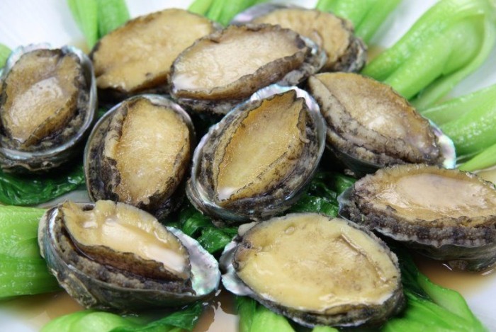 清蒸鮑魚料理