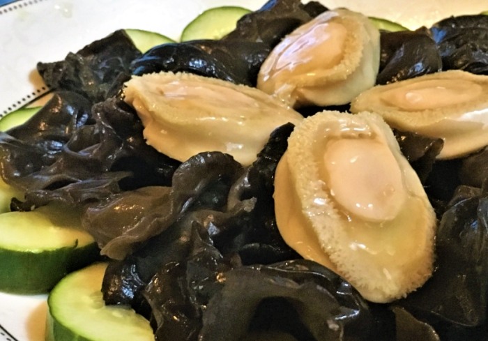 清蒸鮑魚料理